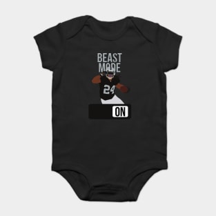 Marshawn Lynch - Beast Mode Baby Bodysuit